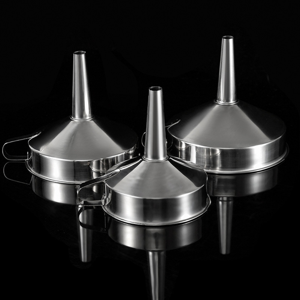 Kitchen Gadgets Pakistan - 1Pc Roestvrijstalen Kookolietrechter Brede Mond Keukenaccessoires