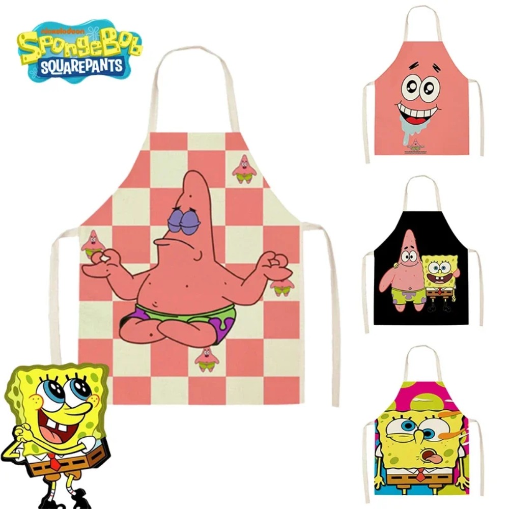 Kitchen Gadgets Pakistan - SpongeBob Patrick Keukenschorten voor volwassenen Linnen