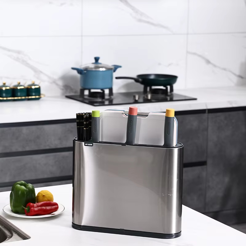 Kitchen Gadgets Modern - Moderne, stevige keukenopbergset met messenhouder en