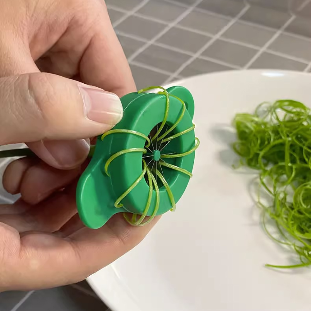 Household Kitchen Gadgets Vegetable Cutter Silk Cutter - Mini Cutter Ui Bloem Cutter Versnipperde