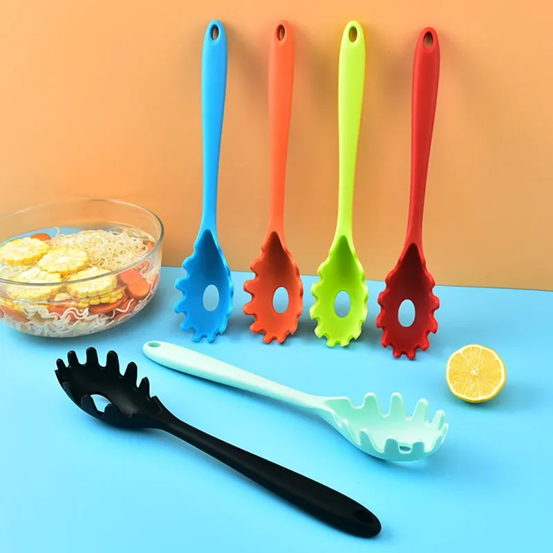 Kitchen Gadgets Pasta - 1pcs Siliconen Pasta Noodle Lepel Pasta