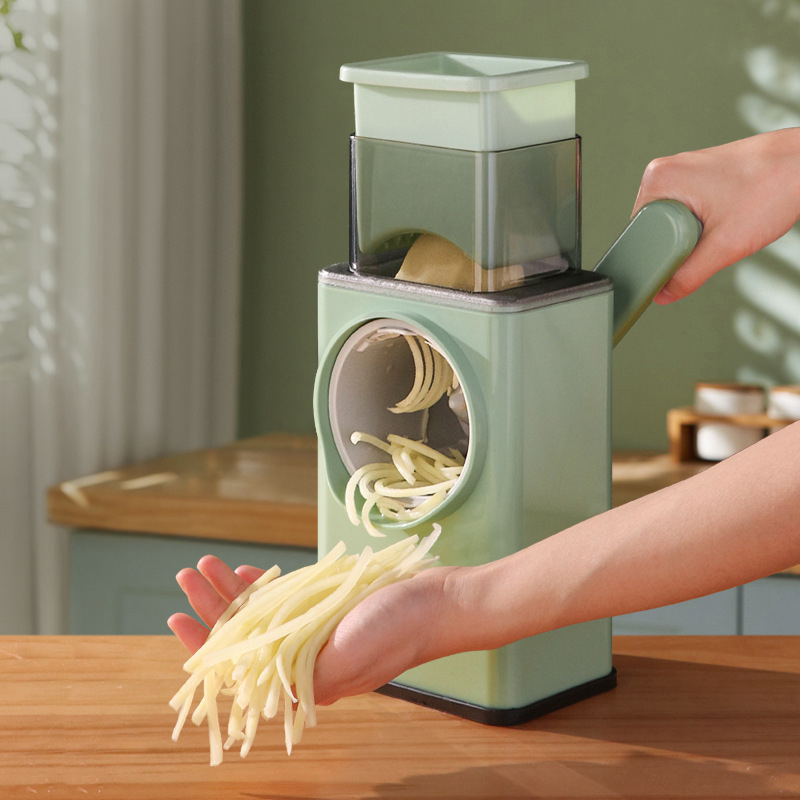 Household Kitchen Gadgets Vegetable Cutter Silk Cutter - Multifunctionele handmatige groentesnijder, rasp en groentehakker