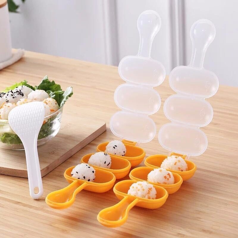 Kitchen Gadgets Kids - DIY Rijstbalvormer PP Plastic Onigiri Maker