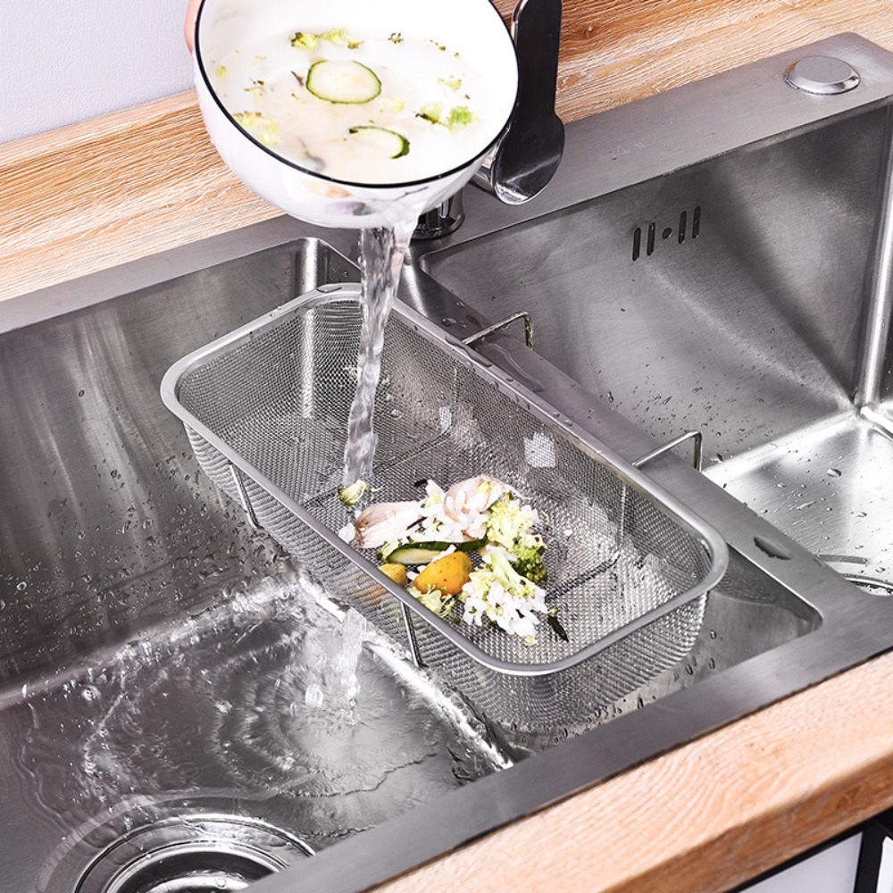 Kitchen Helper Gadgets - Keukenhulp Gootsteen Afvoermand Multifunctioneel Hangend Type