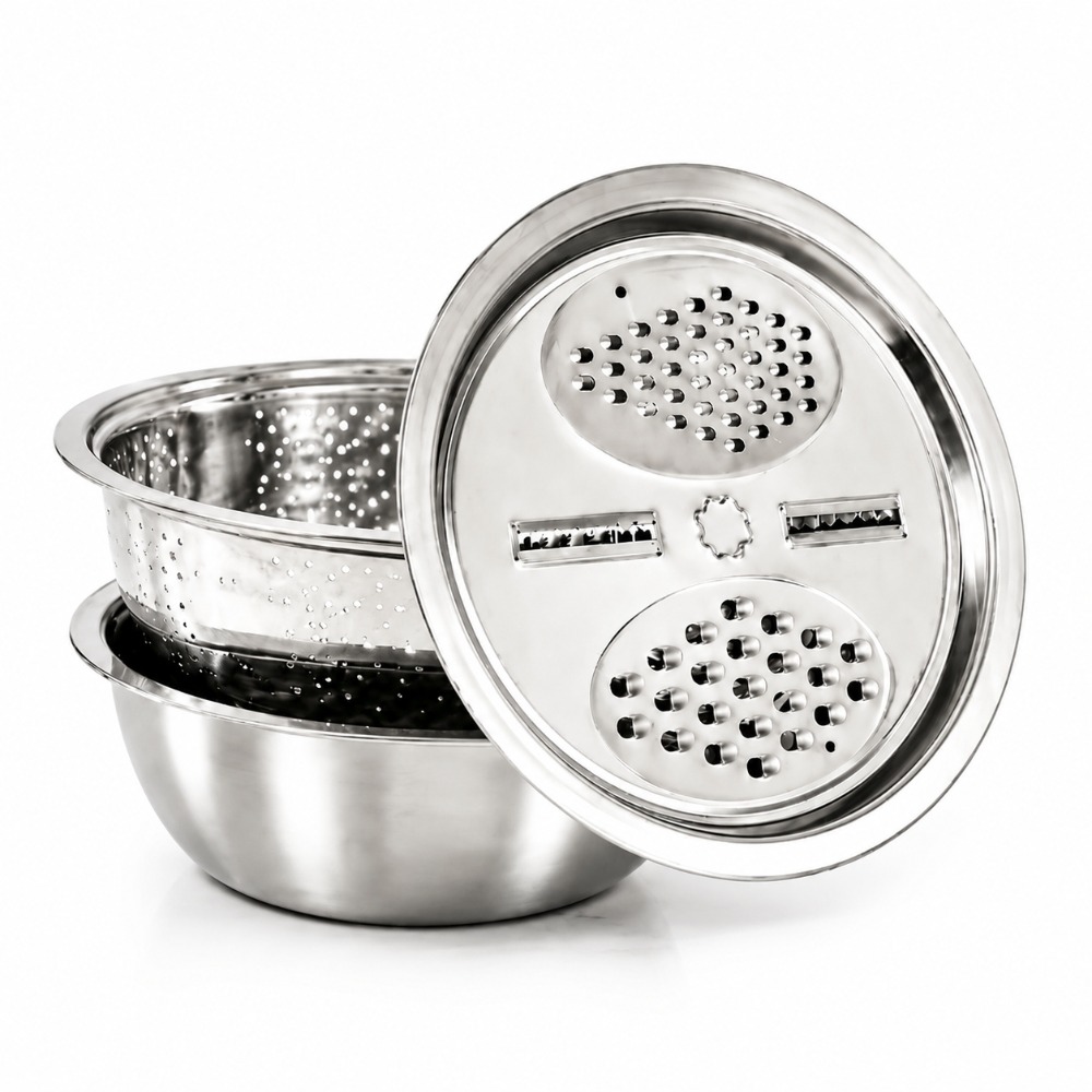3-delige roestvrijstalen vergi - Household Kitchen Gadgets Vegetable Cutter Silk Cutter recensie en prijs