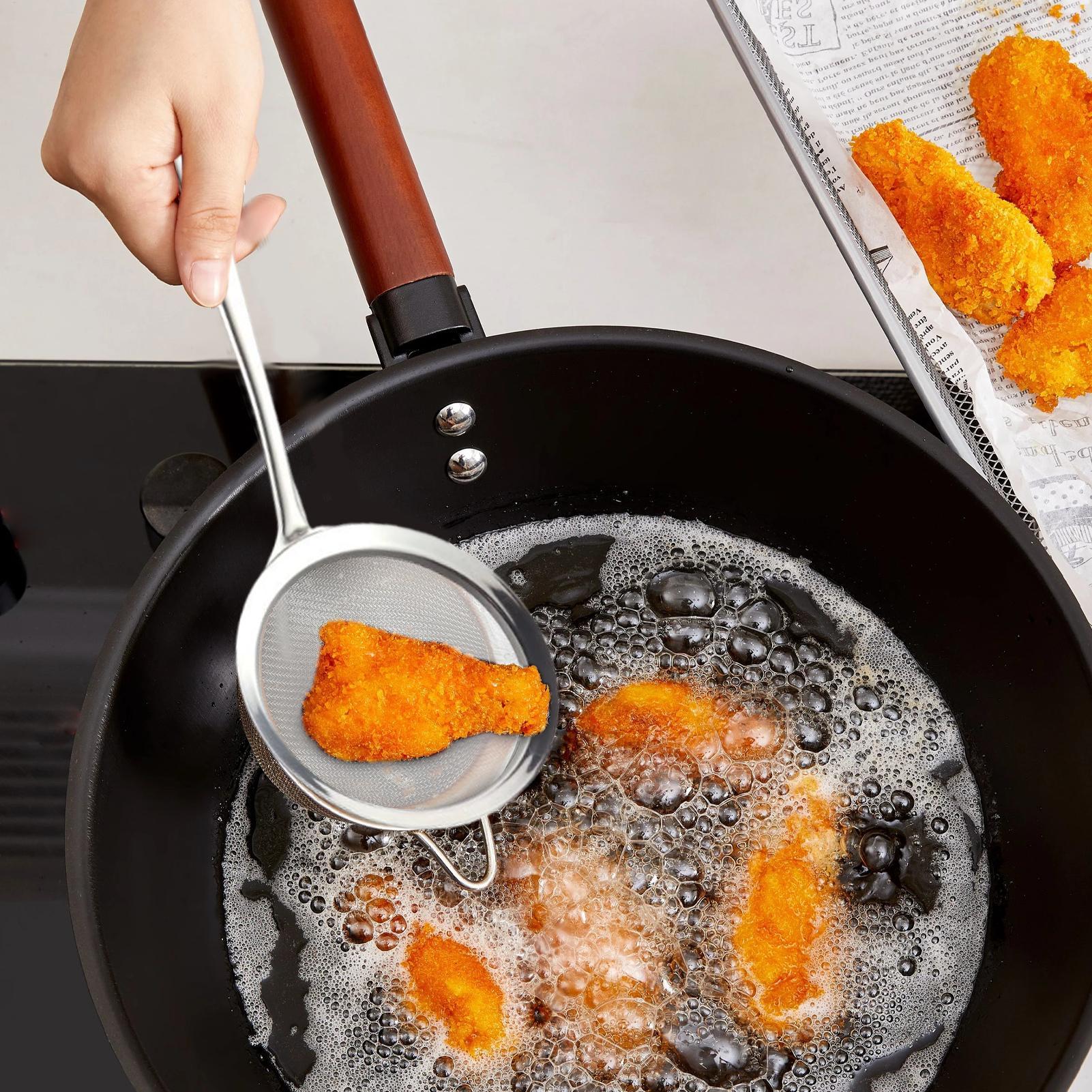 Mesh Zeef Met Handvat Zeef Lep - Kitchen Gadgets Pasta recensie en prijs