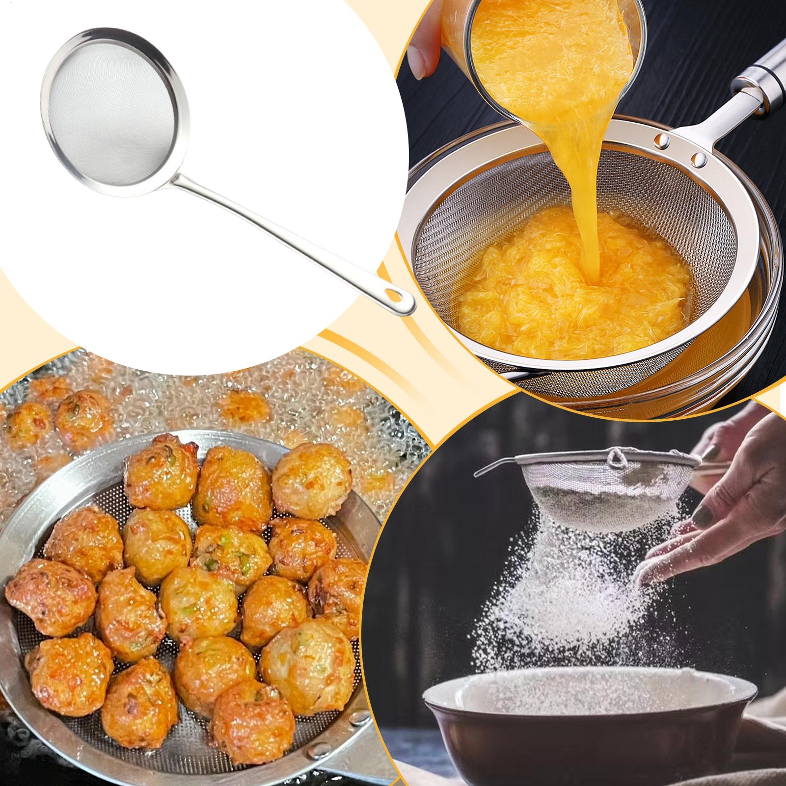 Mesh Zeef Met Handvat Zeef Lep - Kitchen Gadgets Pasta recensie en prijs