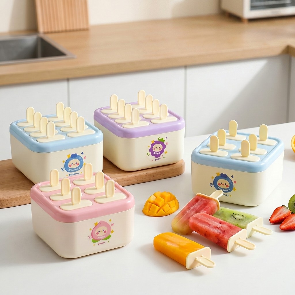 Plastic ijslollyvorm met dekse - Kitchen Gadgets Kids recensie en prijs