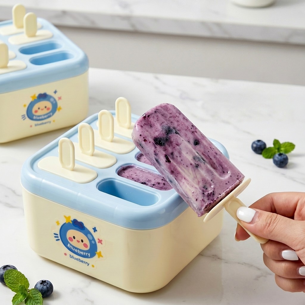 Plastic ijslollyvorm met dekse - Kitchen Gadgets Kids recensie en prijs