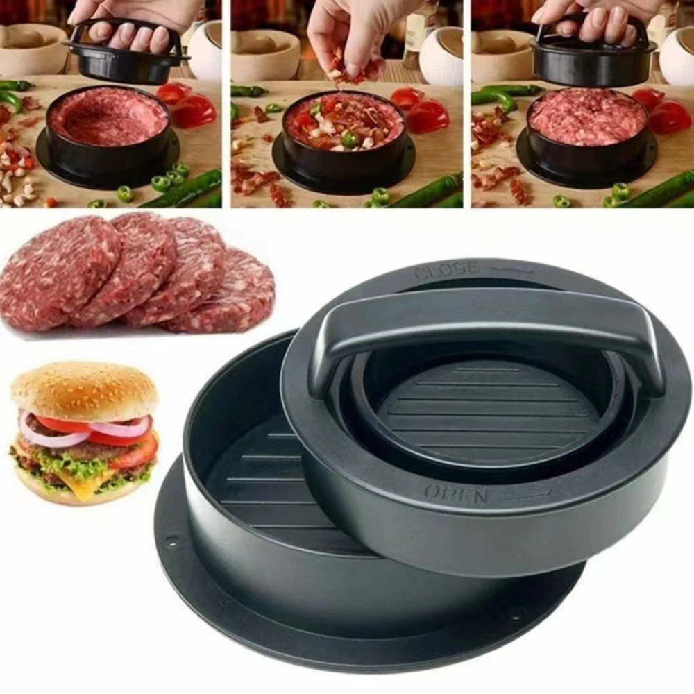 Ronde Hamburger Burgerpers Run - Kitchen Helper Gadgets recensie en prijs