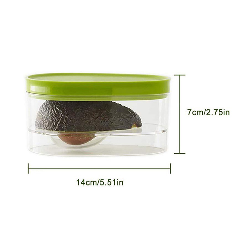 Avocado Voedsel Opbergdoos Spa - Kitchen Gadgets In recensie en prijs