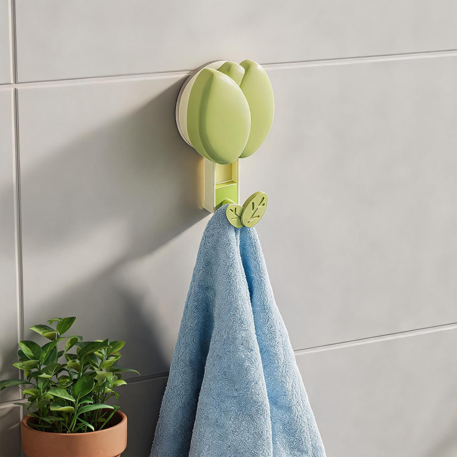 3 stks/set Bloemvorm Zuignap H - Kitchen Gadgets Rack recensie en prijs