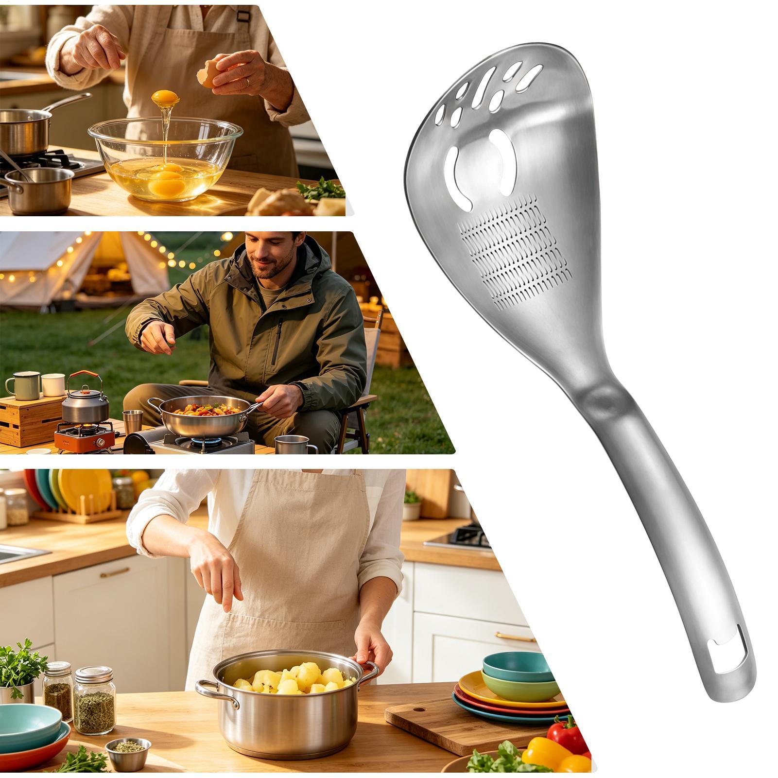 Metalen kooklepel 9 inch, anti - Kitchen Gadgets Pasta recensie en prijs