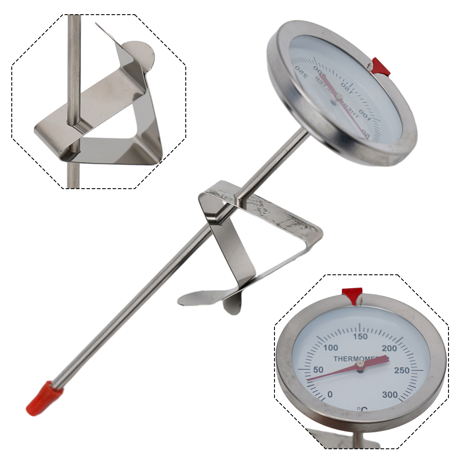 Roestvrijstalen sondethermomet - Kitchen Gadgets Pakistan recensie en prijs