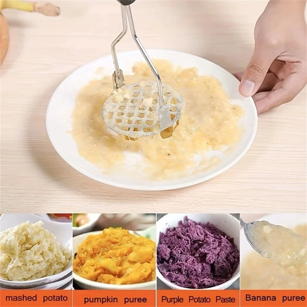 Roestvrijstalen aardappelstamp - Kitchen Gadgets Kids recensie en prijs