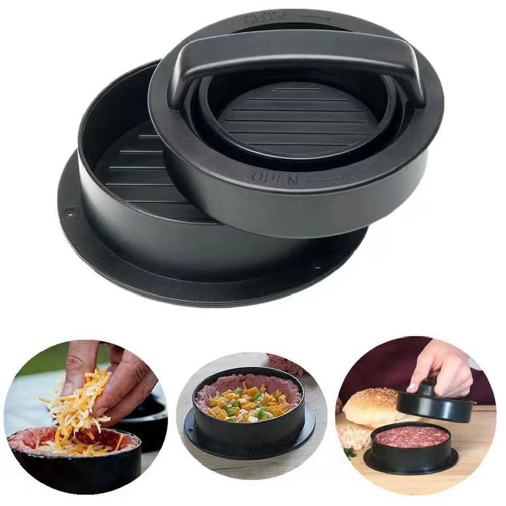 Ronde Hamburger Burgerpers Run - Kitchen Helper Gadgets recensie en prijs