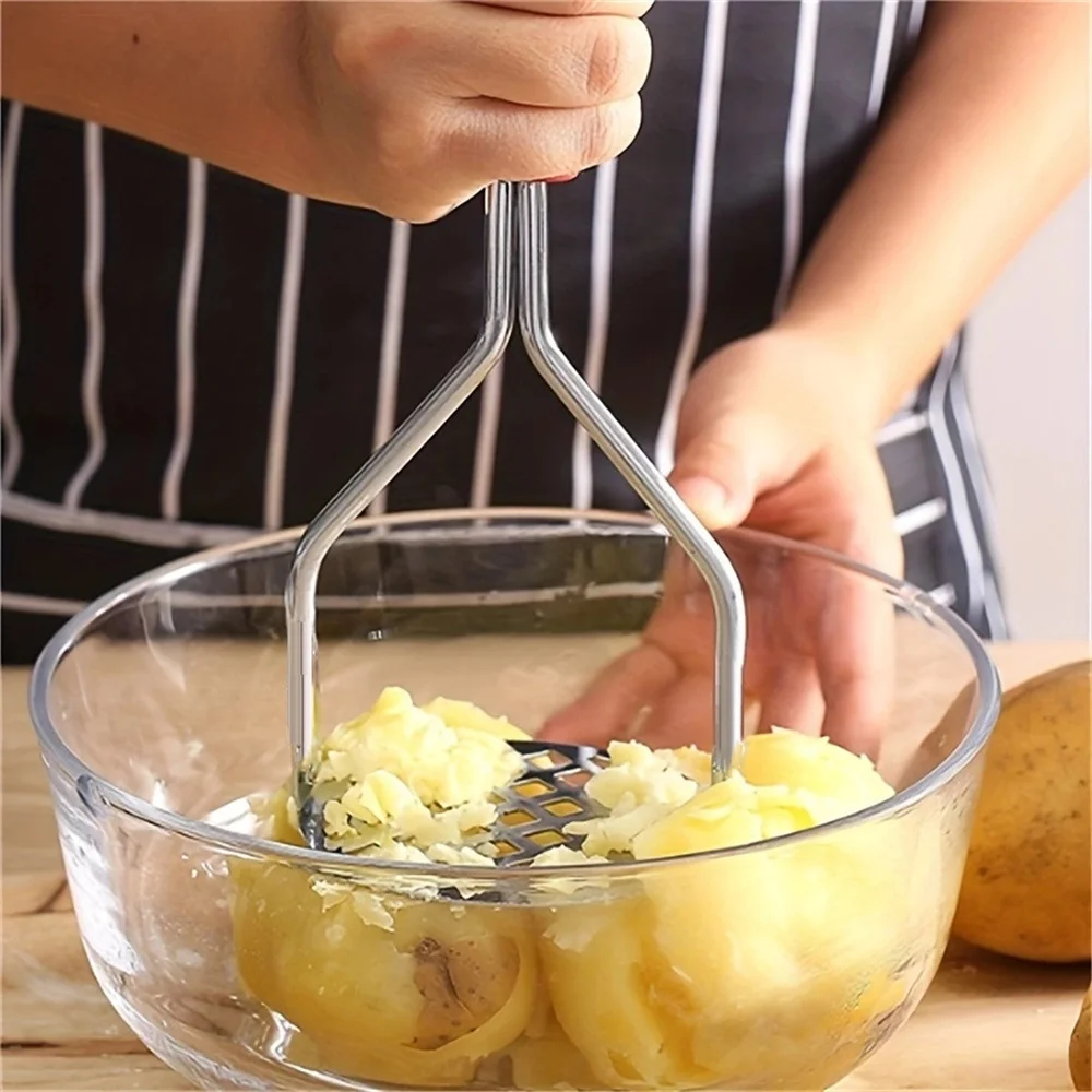 Roestvrijstalen aardappelstamp - Kitchen Gadgets Kids recensie en prijs