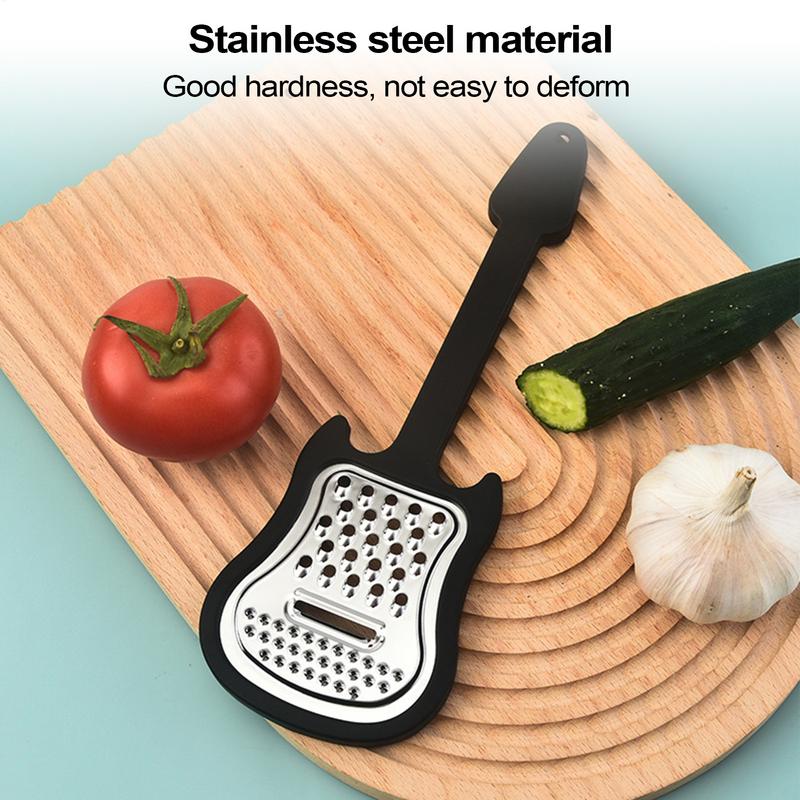 Gitaar Vorm Kaasrasp Multifunc - Household Kitchen Gadgets Vegetable Cutter Silk Cutter recensie en prijs